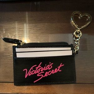 BNWT Victoria Secret key ring wallet